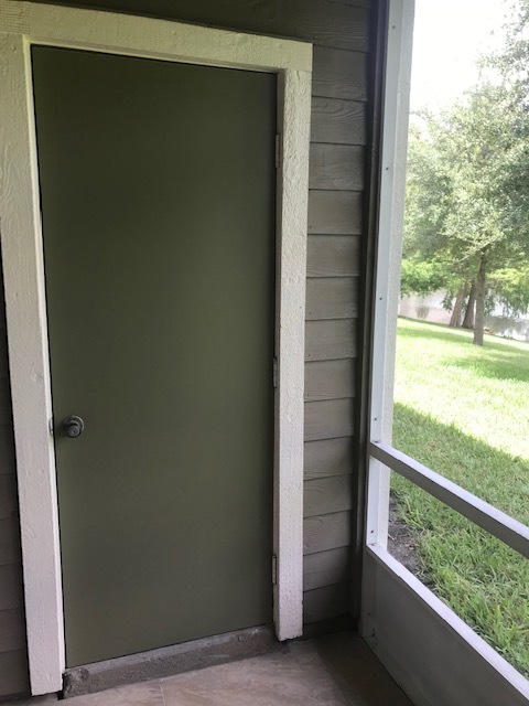 Storage Closet on Screened Porch - 144 Reserve Cir