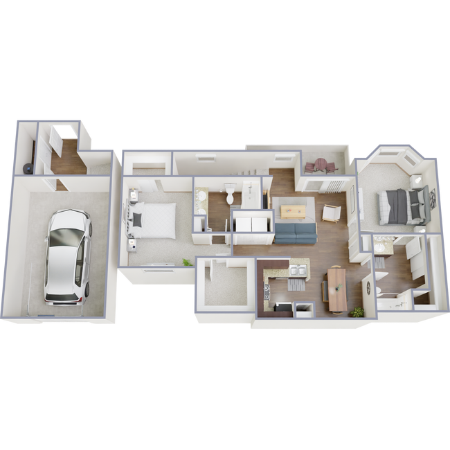 Floorplan - Richmond Towne Homes