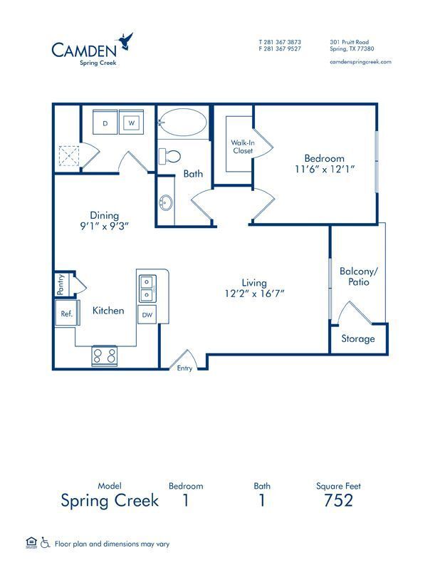 Floorplan - Camden Spring Creek