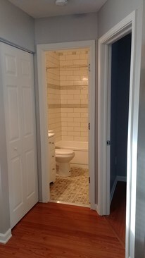 closet, bathroom, bedroom entry - 130 E Vienna St