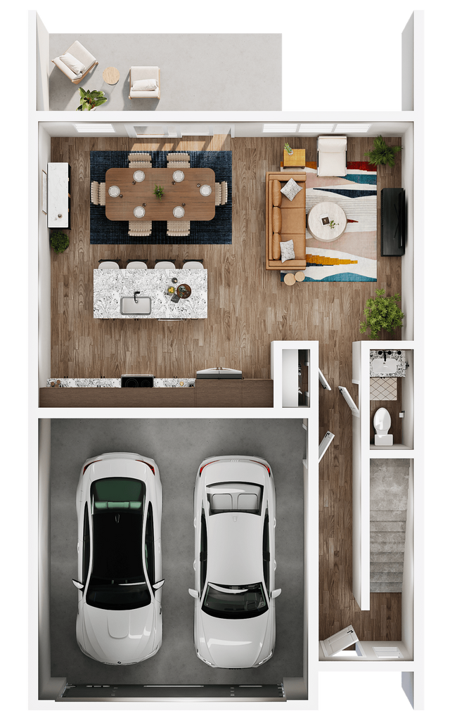 Floorplan - Townhomes at Preserve