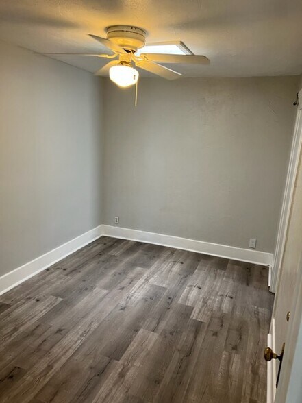 bedroom 2 with skylight & fan - 22025 Galvez St