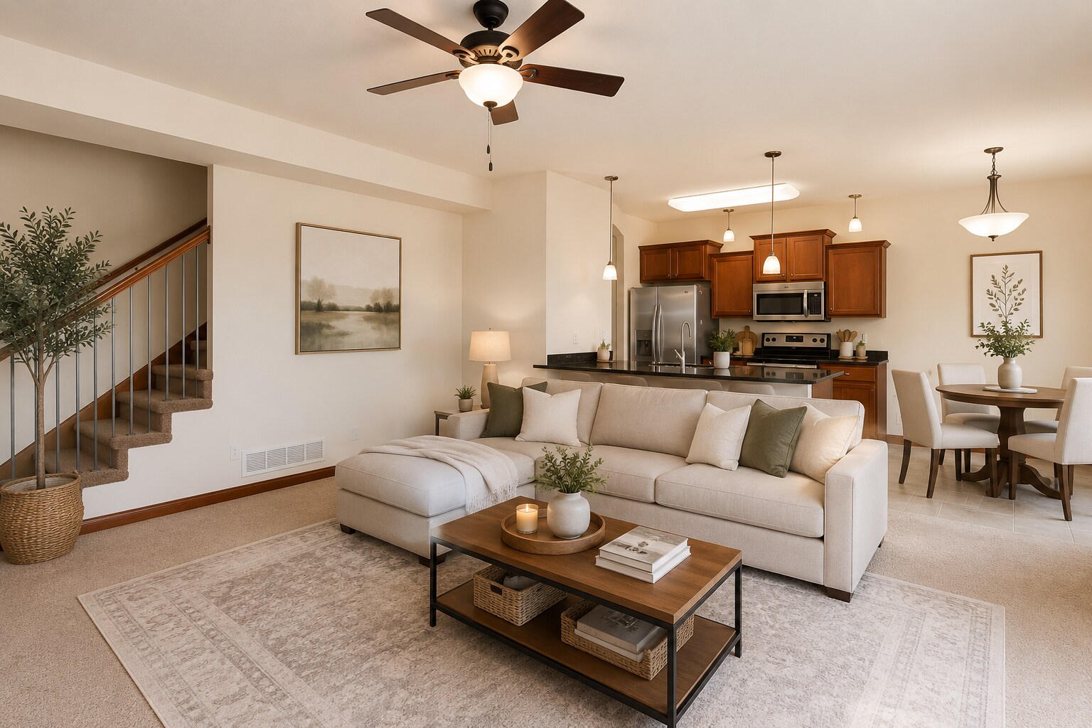 Living Room - 8306 Wilden Dr