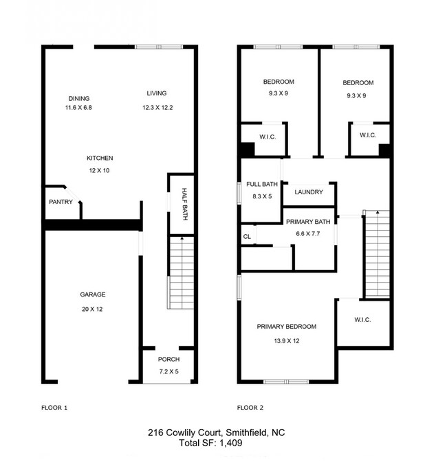 Building Photo - *ONE MONTH FREE* 3 Bedroom/2.5 Bath/1 Car Garage Townhome