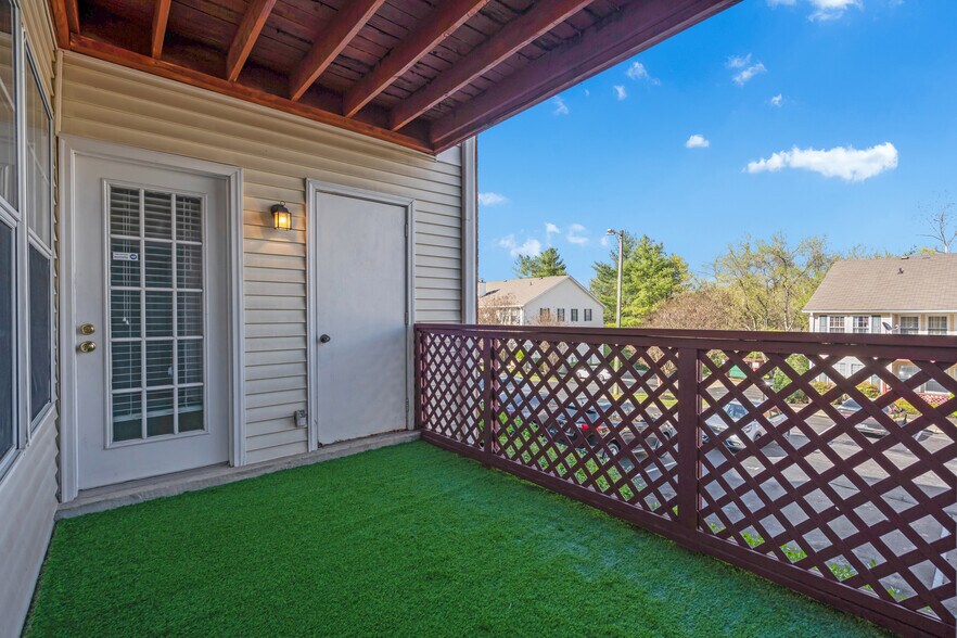 Balcony and Storage closet - 151 N Timber Dr
