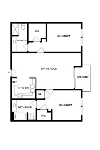 Floorplan - The Guild North Hollywood