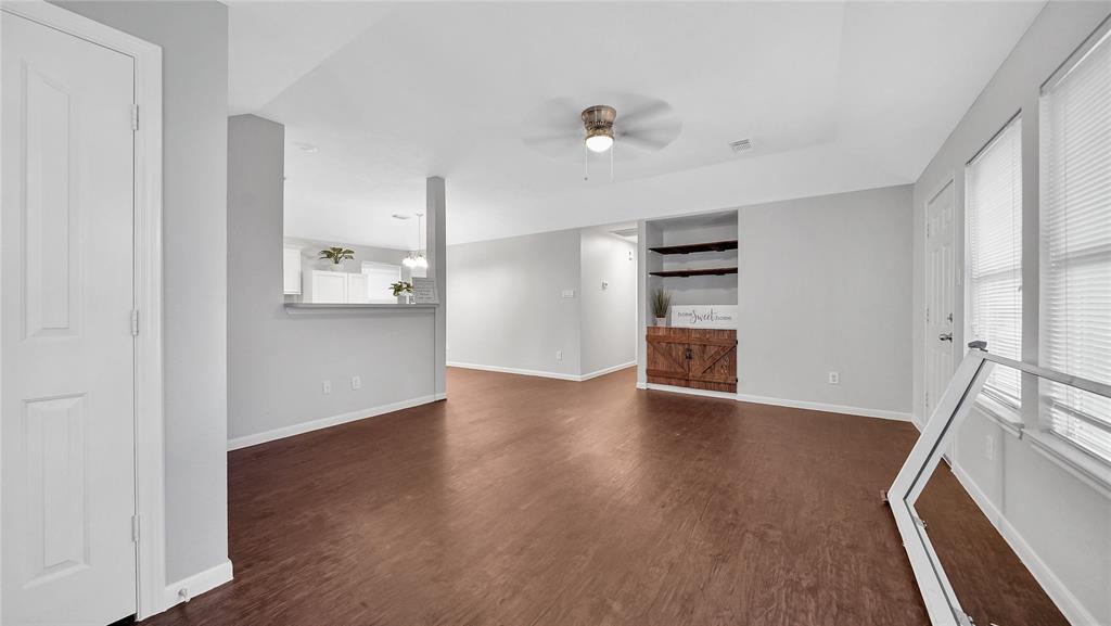 Custom entertainment center in livingroom - 5023 Deer Point Dr