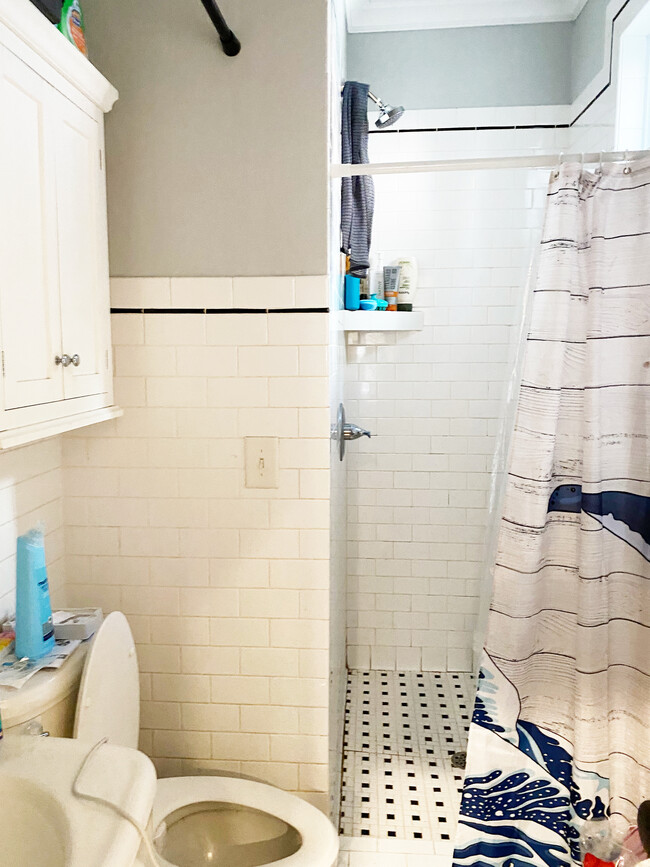 Upstairs Bathroom with Shower - 206 Calhoun St