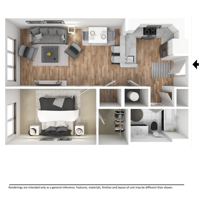 Floorplan - The Robeson at Spring Flats