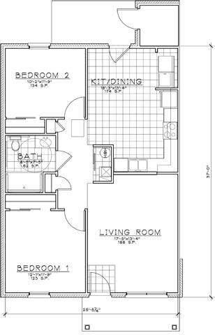 2BR/1.5BA - Crossroads Meadow