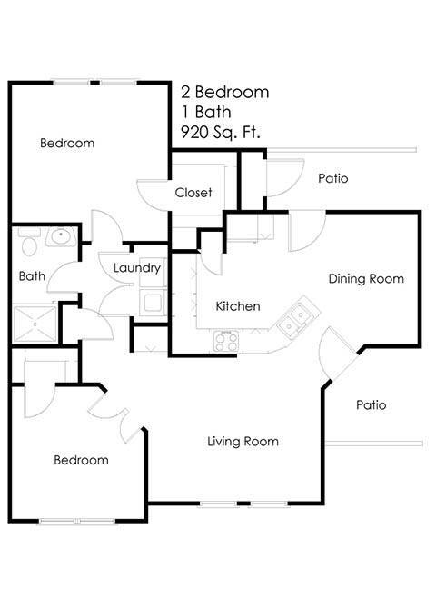 Floorplan - Park Manor 55+ Apartments