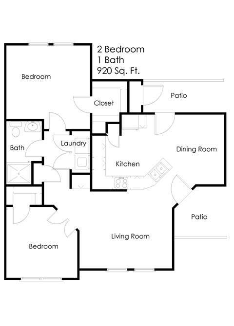 Floorplan - Park Manor Senior Apartments