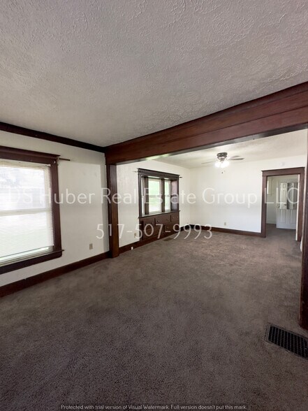 View when you walk in the front door. - 151 Garden St