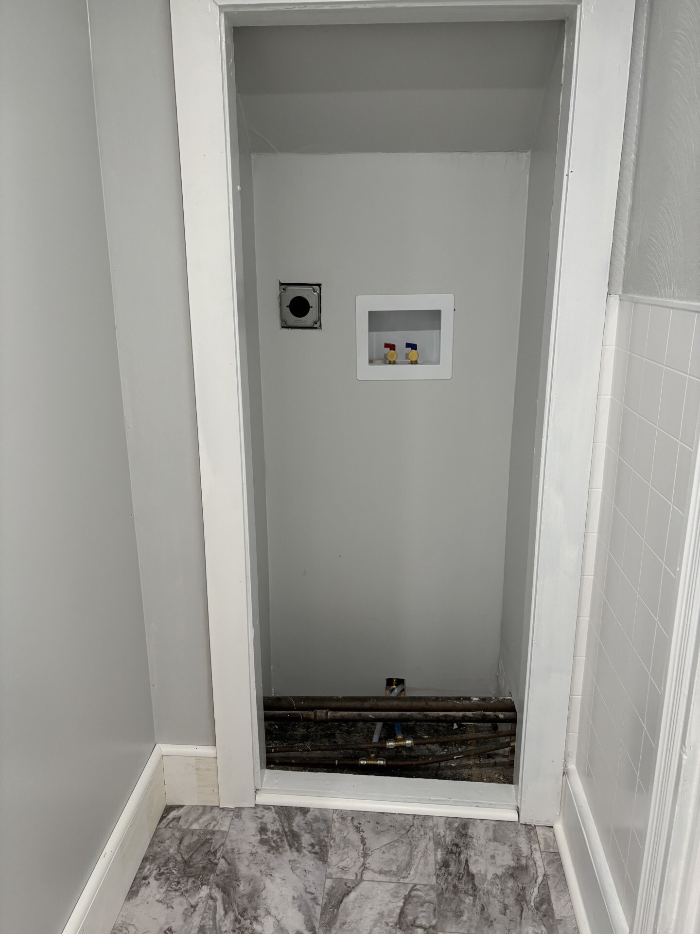 We are installing washer/dryer - 48 Grove St