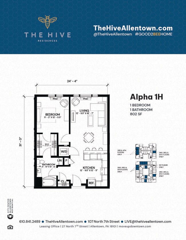Floorplan - The Hive