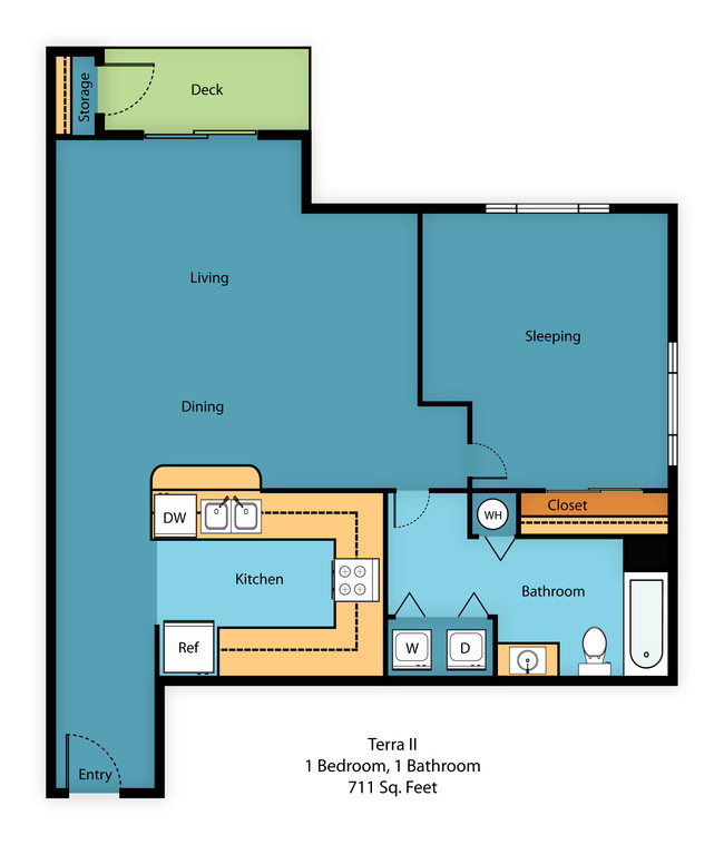 Floorplan - Villaggio Apartment Homes