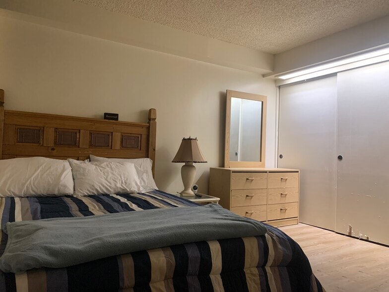 Full bed and night stand - 1860 Ala Moana Blvd