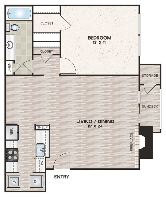 Floorplan - Knowlton Apartment Homes