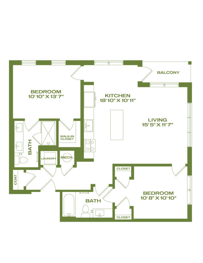Floorplan - Artifact NoDa