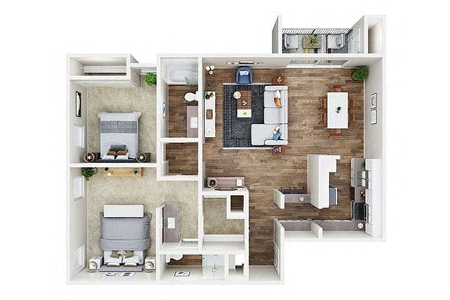 Floorplan - The Villas at Woodland Hills