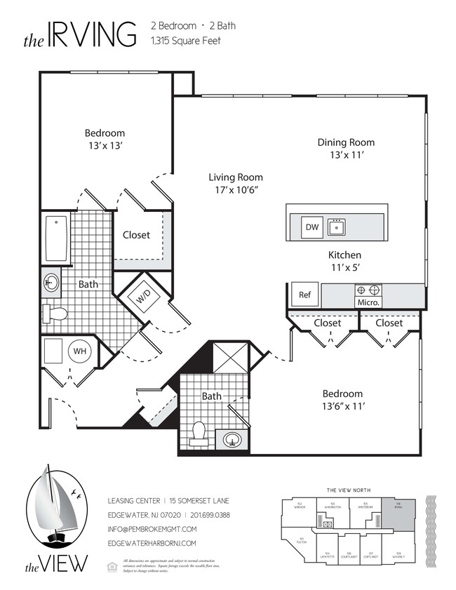 Floorplan - The View at Edgewater