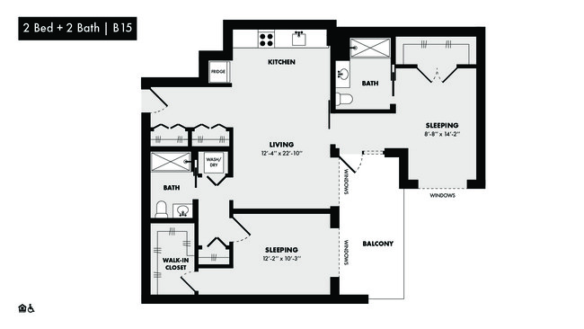 Floorplan - Two South Willow