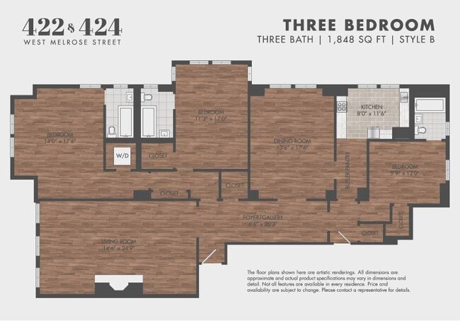 Floorplan - 422-24 Melrose