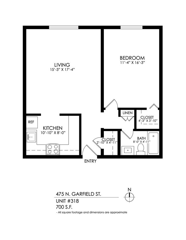 Floorplan - 475-501 Garfield