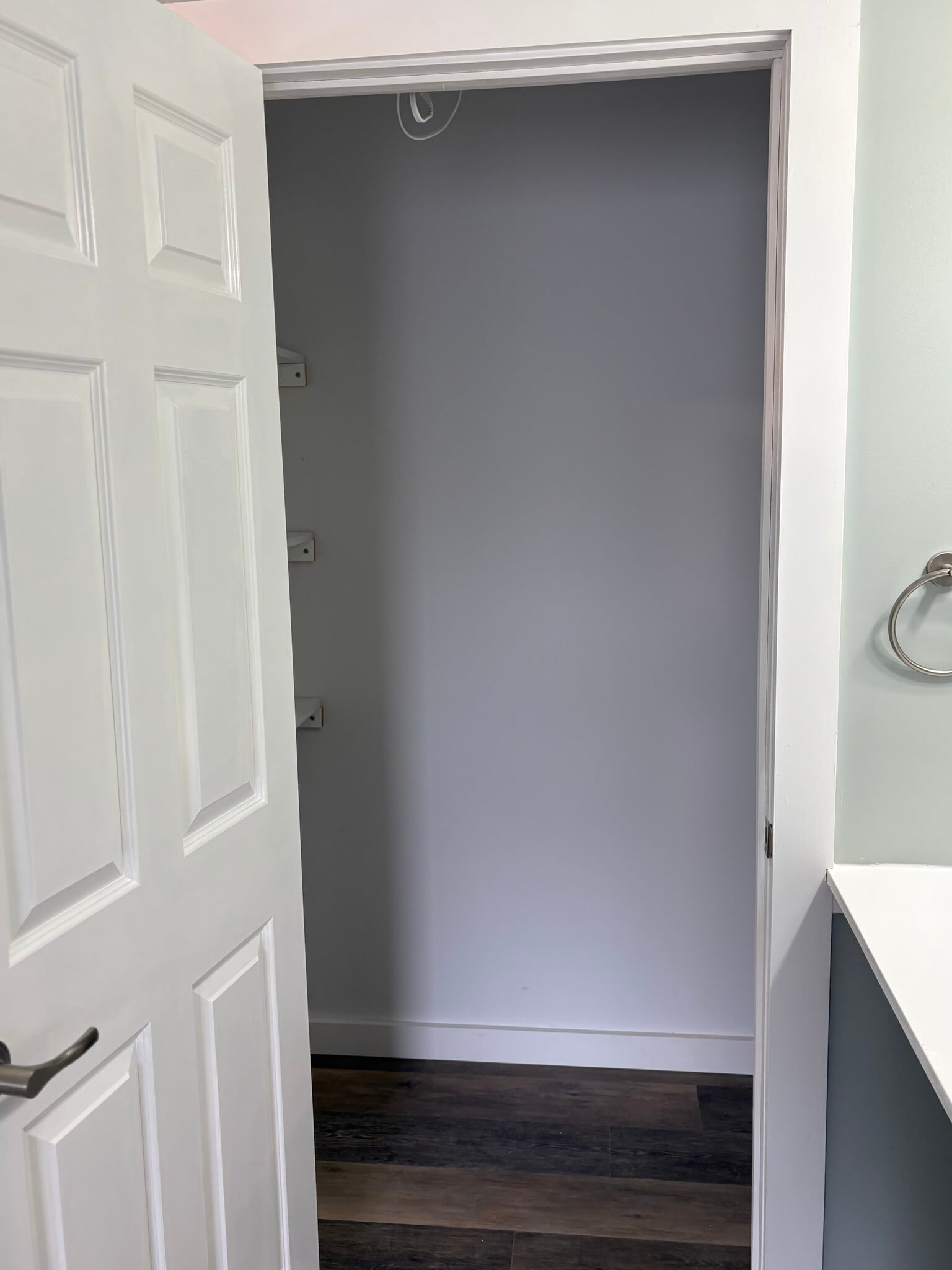 Walk in closet in 1st floor bathroom - 867 Upper Pleasant Valley Rd