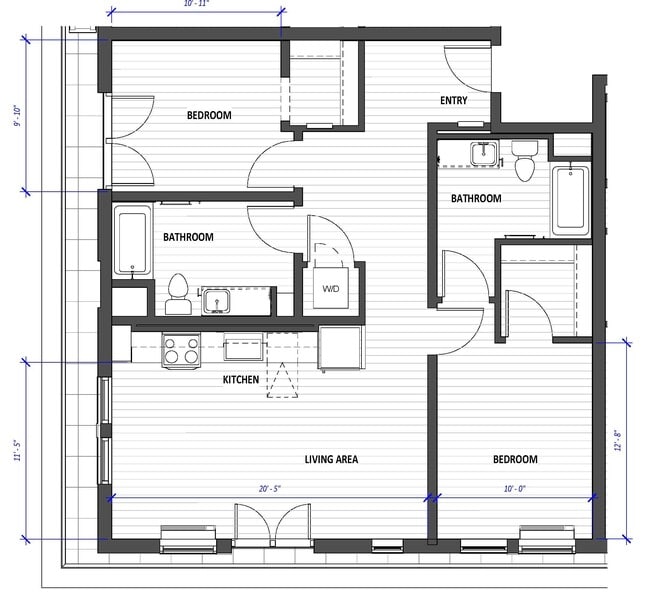 Floorplan - Hyas Point Apartments