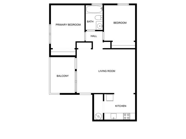 Floorplan - Riverbend Apartments