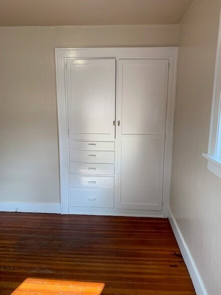 Main floor bedroom with dresser - 2717 Mill Ave
