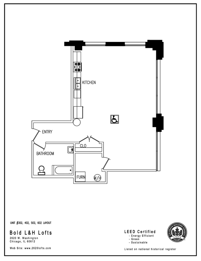 Floorplan - 2620 Lofts
