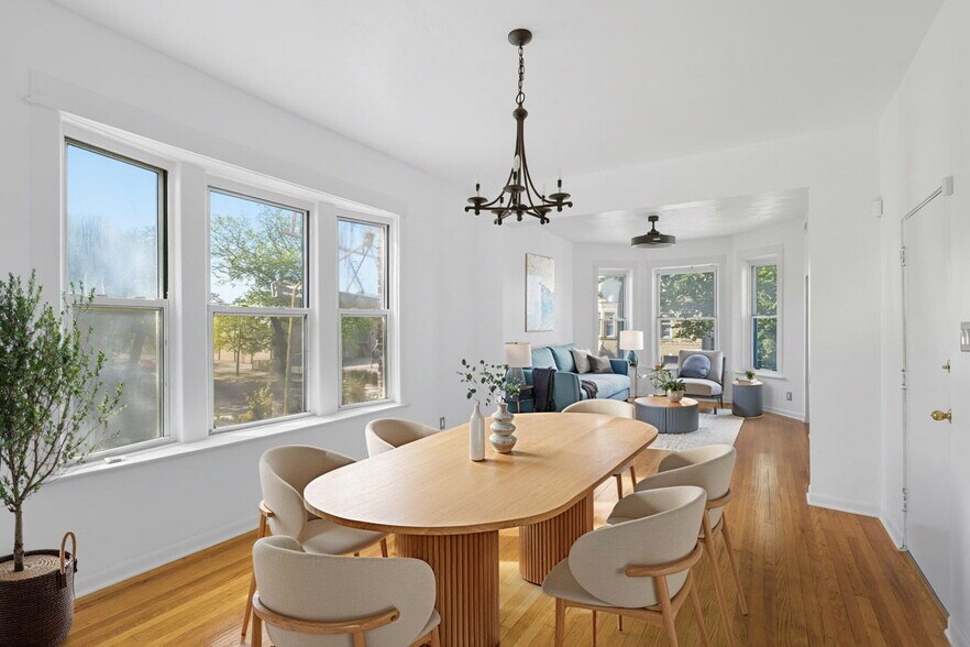 Dinning Living - Staged - 1253 S Avers Ave