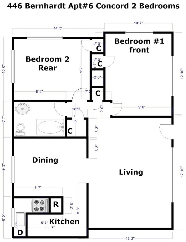 Floorplan - Bernhardt Heights