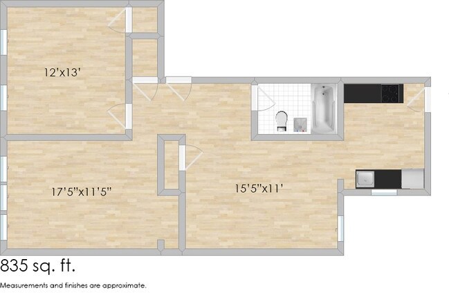Floorplan - 8-12 Van Buren St. and 336-350 S. Austin Blvd.