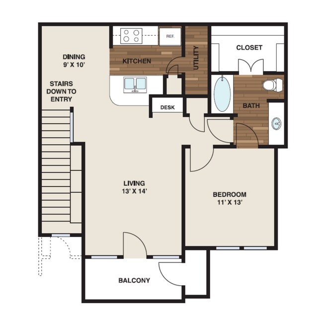 Floorplan - Villas of Spring Creek