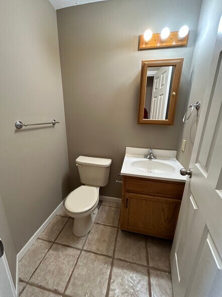 Second half bathroom. - 114 N Third St