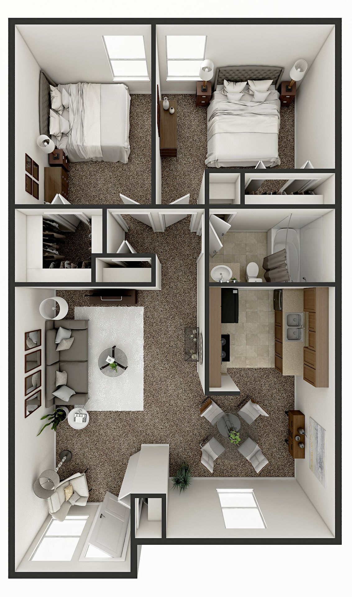 Harrison Point Apartments 9093 Bourbon St Indianapolis IN 46235