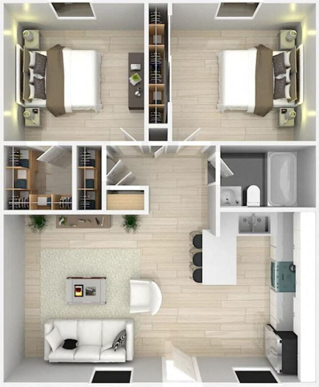 Floorplan - Napa Green Apartments