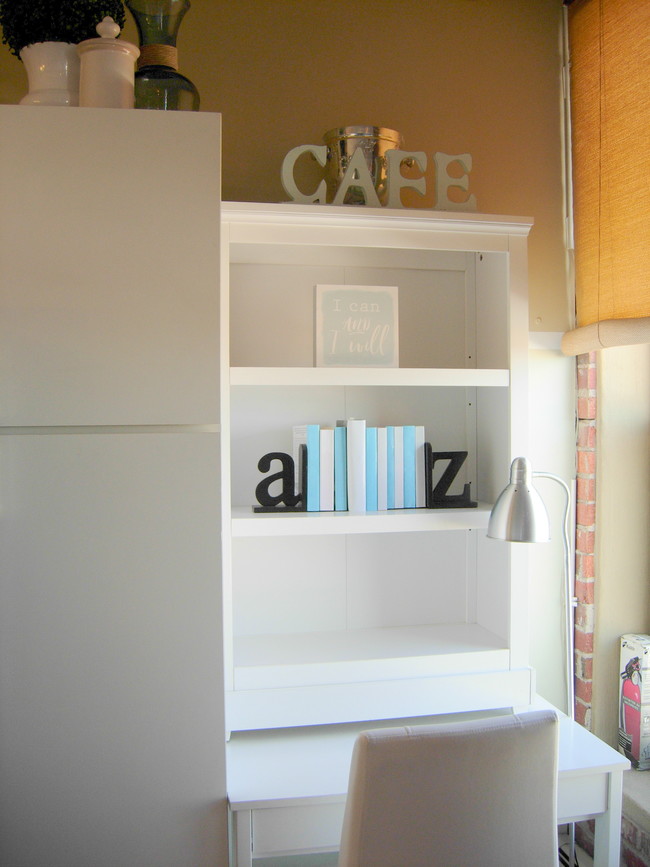 Third work/study desk with bookcase - 2261 Blake St