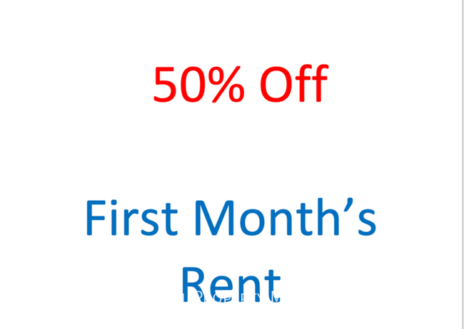 Primary Photo - 50% OFF FIRST MONTH'S RENT