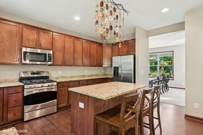 Kitchen with Stainless Steel Appliances - 4505 Yellowstone Ln N