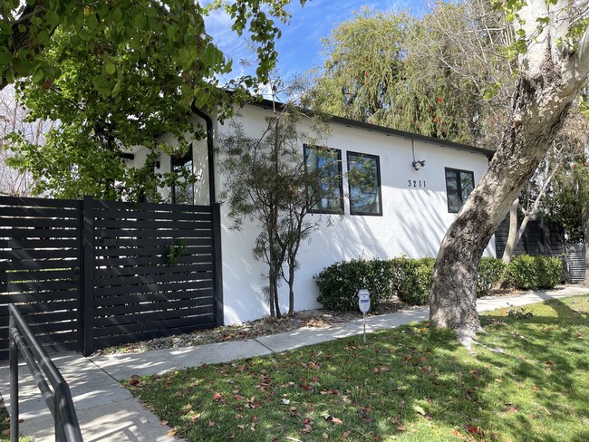 Front of Triplex (secured gated entrance and perimeter security cameras) - 3211 W Alameda Ave