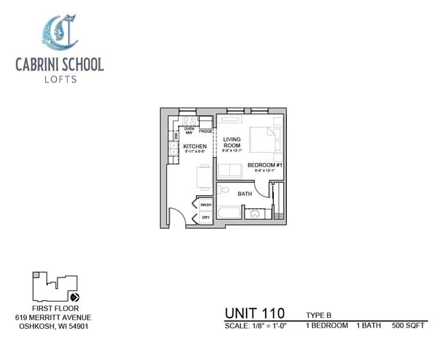 Floorplan - Cabrini School Lofts