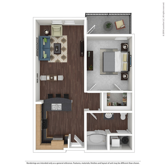 Floorplan - 45 Madison Apartments