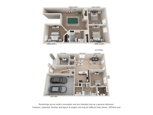 Floorplan - Amber Pines at Fosters Ridge