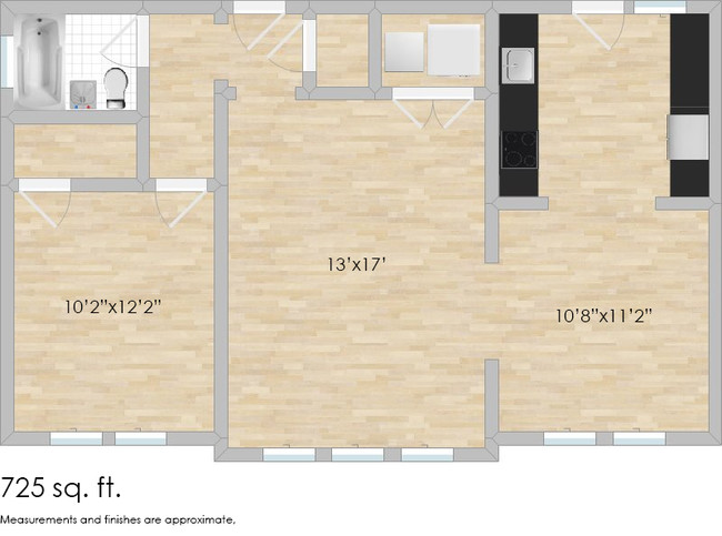 Floorplan - 1026-1028 Washington Blvd.