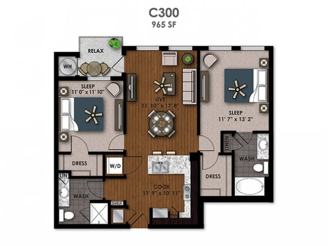 Floorplan - AMLI Riverfront Park