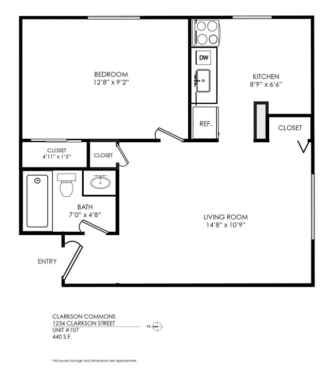 Floorplan - Clarkson Commons